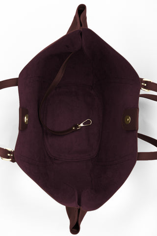 Zinnia Work Tote (Cherrywood)