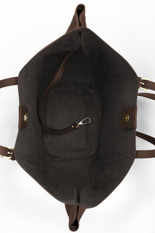 Zinnia Work Tote (Fudge)