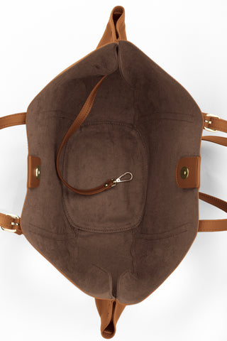Zinnia Work Tote (Camel)