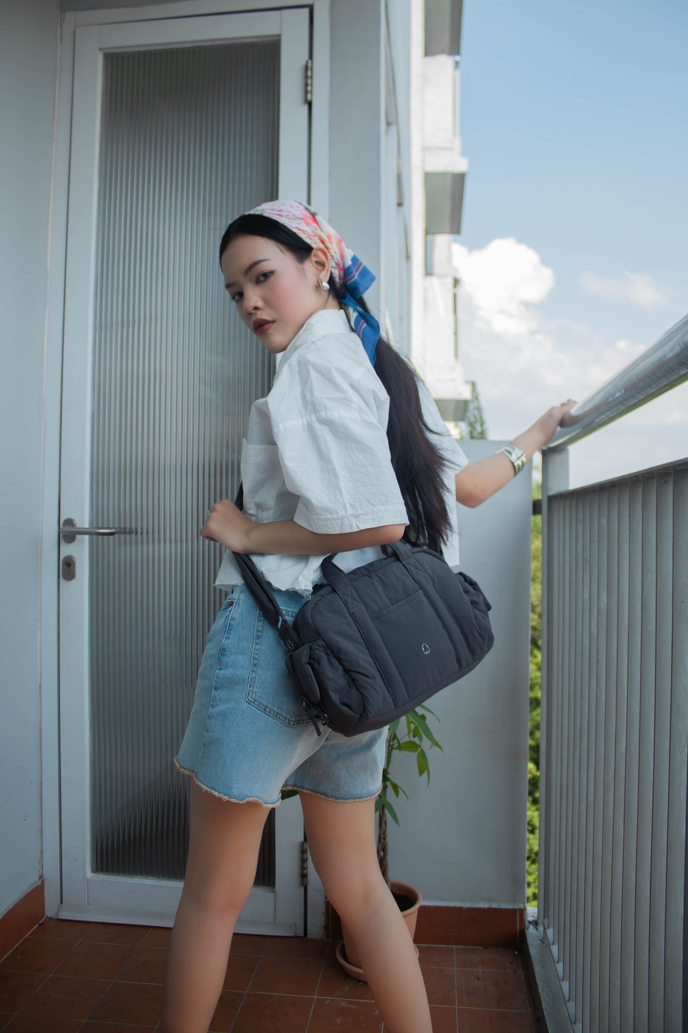 Cloud Duffel (Charcoal)