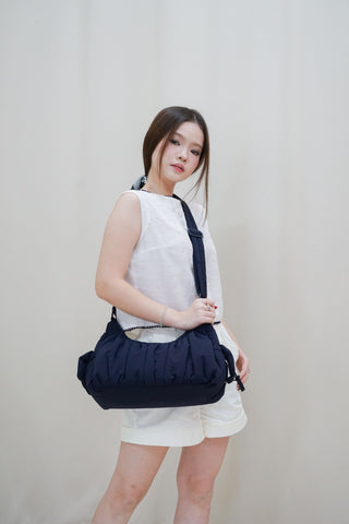 Zora Pleated Cargo Bag (Deep - Nylon)