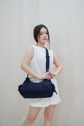 Zora Pleated Cargo Bag (Deep - Nylon)