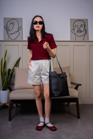 Aria Bucket Bag (Black - Vegan Leather)