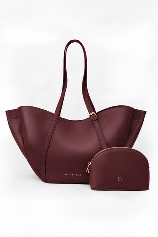 Zinnia Work Tote (Cherrywood)
