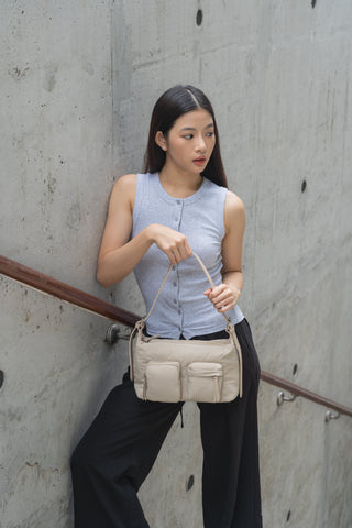 Faye Utility Bag (Light brown)