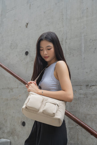 Faye Utility Bag (Light brown)