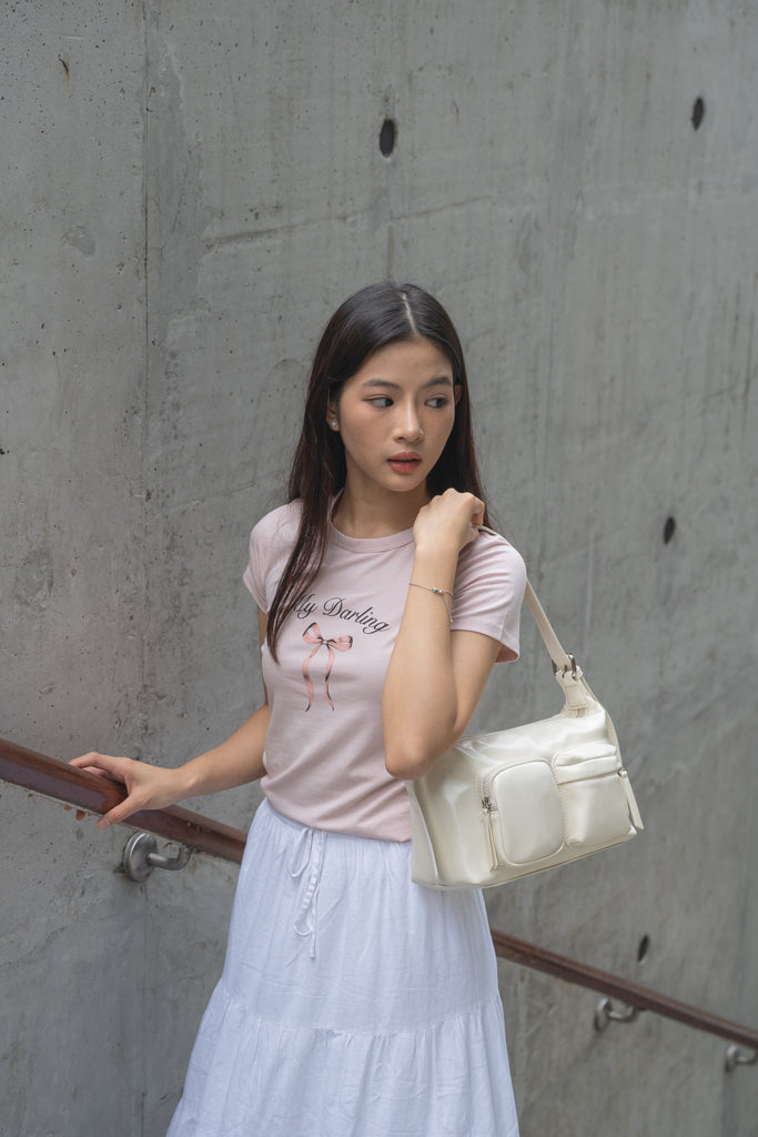 Faye Utility Bag (Ivory)