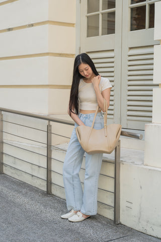 Zinnia Work Tote (Sand)
