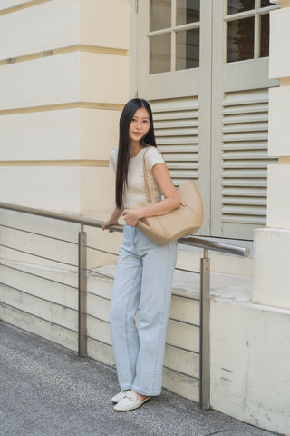 Zinnia Work Tote (Sand)