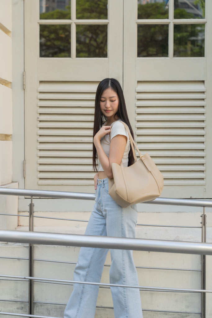 Zinnia Work Tote (Sand)