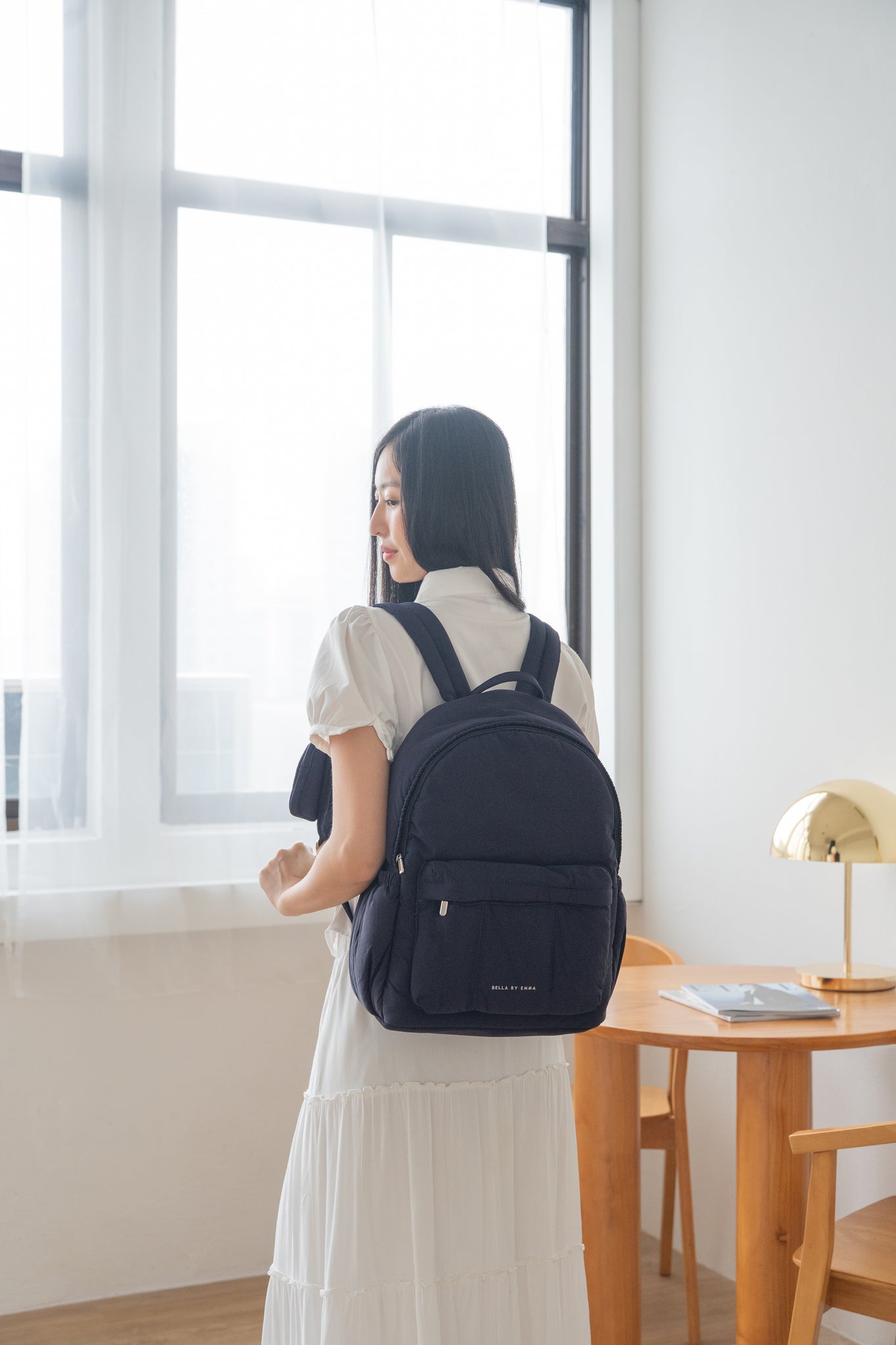 beyond retro emma mini scarf backpack Cloud Flow Backpack (Deep)