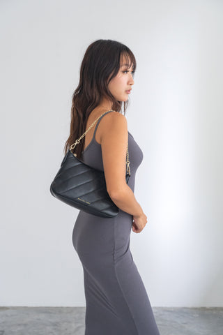 Allura Quilted Bag (Black)