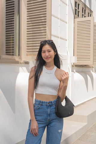 Luna Cloud Hobo Bag (Black)
