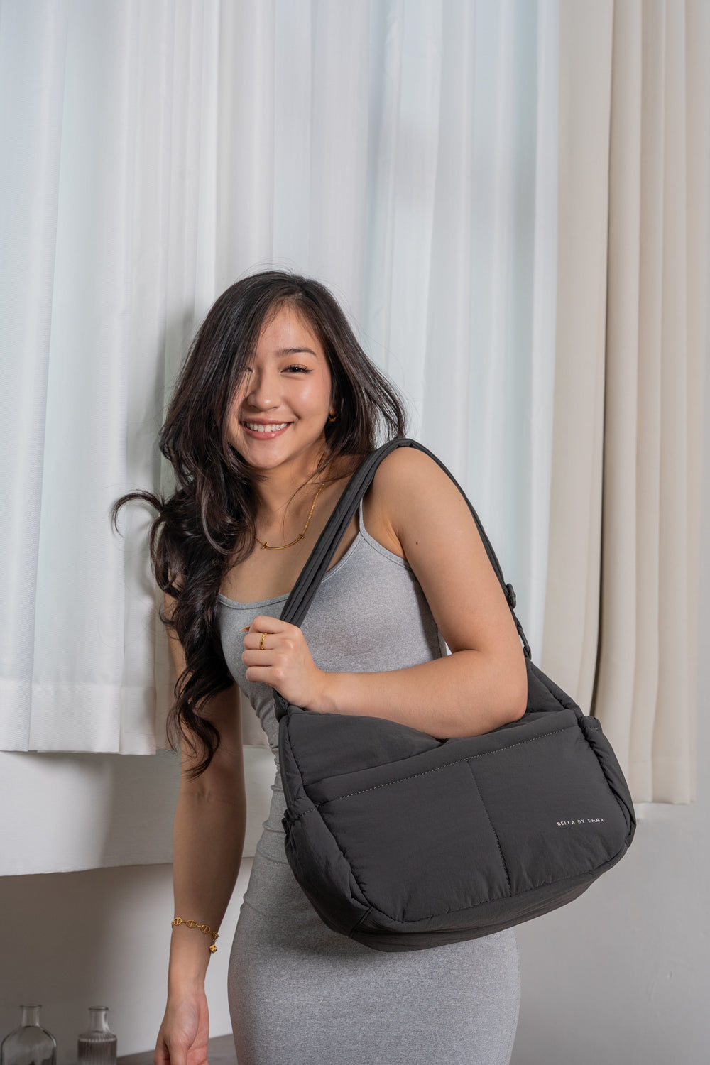 Large Cloud Essential Sling (Millstone grey)