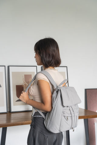 *LAST FEW PIECES* Cloud Backpack (Silver Grey)