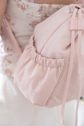 Cloud Duo Scrunchie (Valentine Pink)