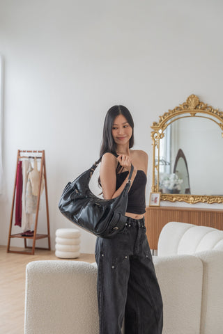 XL Mika Cargo Bag (Black)