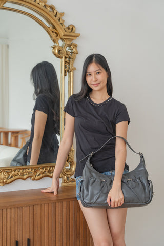 XL Mika Cargo Bag (Charcoal)