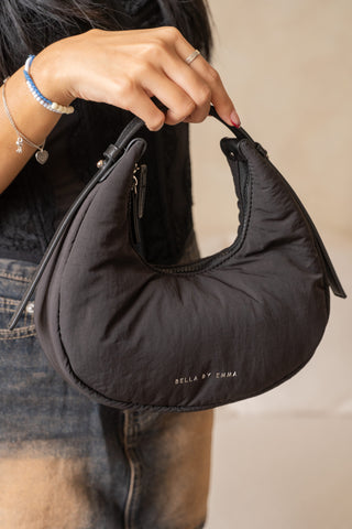 Luna Cloud Hobo Bag (Black)