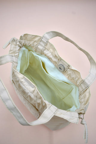 *REJECT*Cloud Scrunchie Bag (Rice)