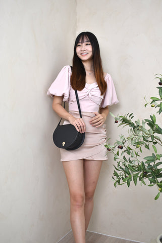 *REJECT*Keelyn Saddle Bag (Black)