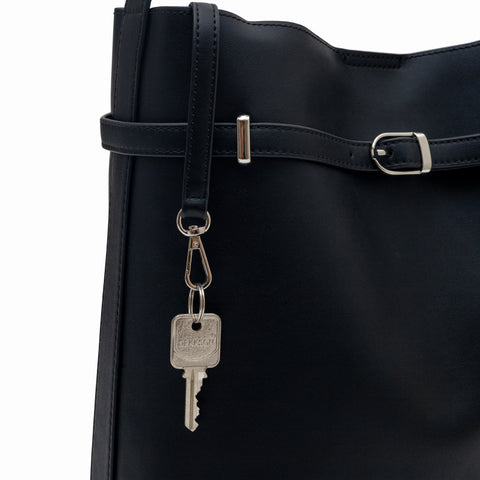 Aria Bucket Bag (Black - Vegan Leather)
