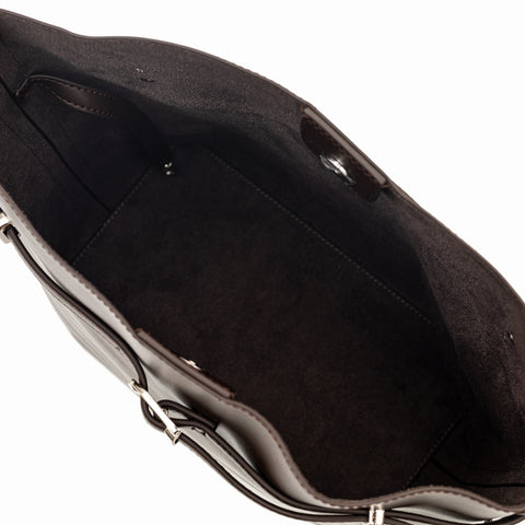 Aria Bucket Bag (Ebony - Vegan Leather)