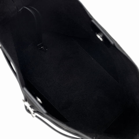 Aria Bucket Bag (Black - Suede)