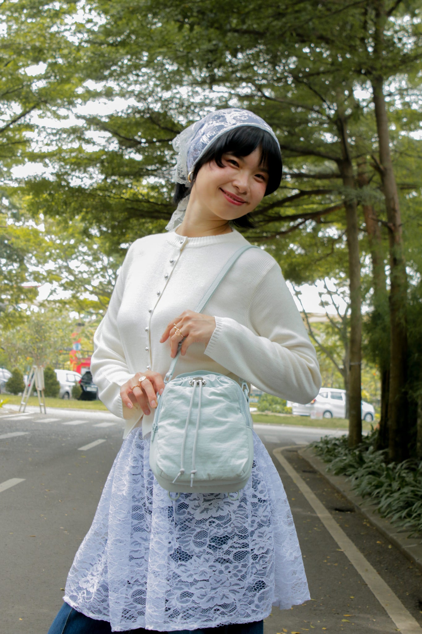 Cloud Duo Mini Backpack (Sky)