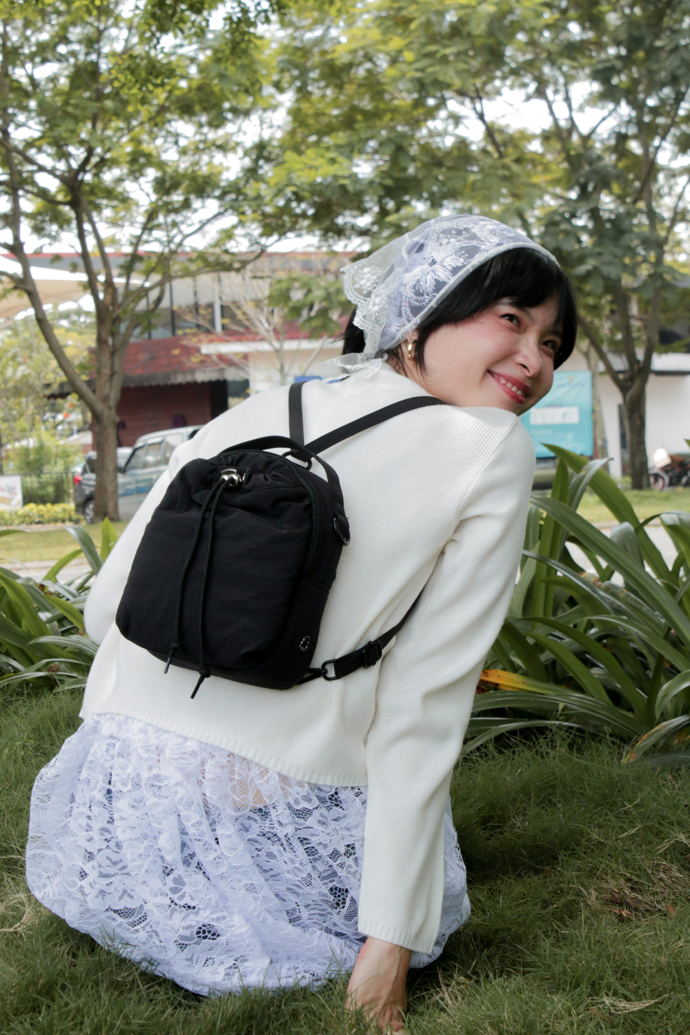 Cloud Duo Mini Backpack (Black)