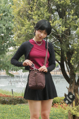 Cloud Duo Mini Backpack (Chocolate Truffle)