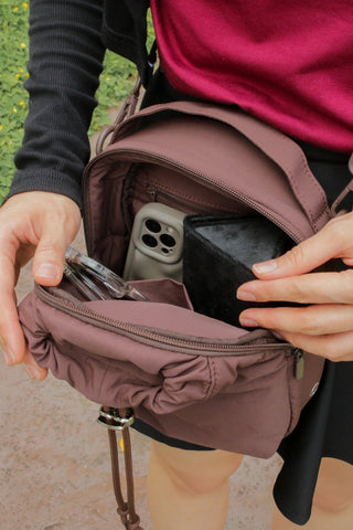 Cloud Duo Mini Backpack (Chocolate Truffle)