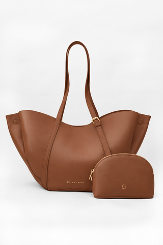 Zinnia Work Tote (Camel)