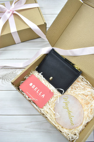 Lia Zipped Cardholder Gift Set