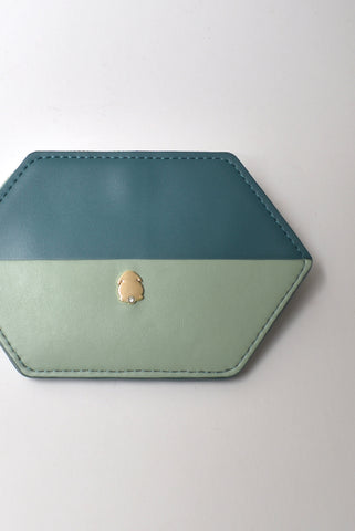 Odelia Hexagon Wallet (Green)