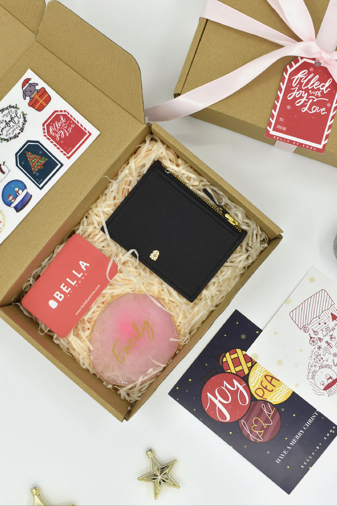 Lia Zipped Cardholder Gift Set