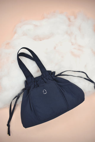 Cloud Scrunchie Bag (Marine)