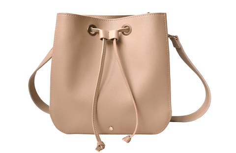 Hallie Bucket Bag (Almond)